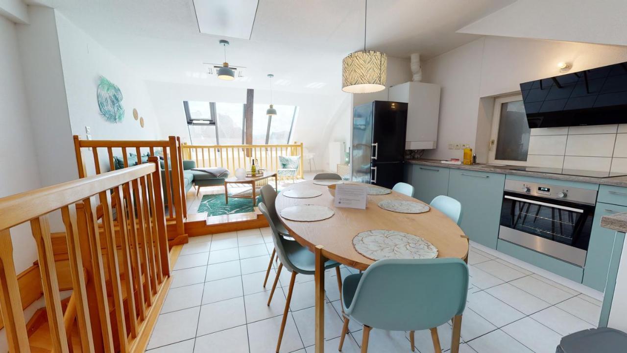 Ferienwohnung Duplex Des Dominicains - 1 Parking Gratuit - Hypercentre 6 Personnes Colmar Exterior foto