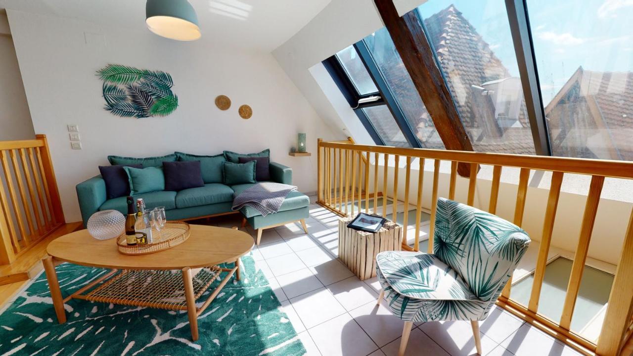 Ferienwohnung Duplex Des Dominicains - 1 Parking Gratuit - Hypercentre 6 Personnes Colmar Exterior foto