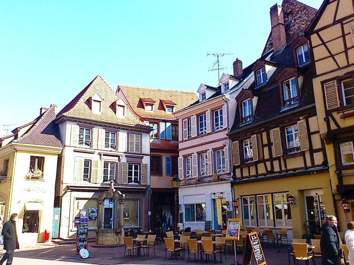 Ferienwohnung Duplex Des Dominicains - 1 Parking Gratuit - Hypercentre 6 Personnes Colmar Exterior foto